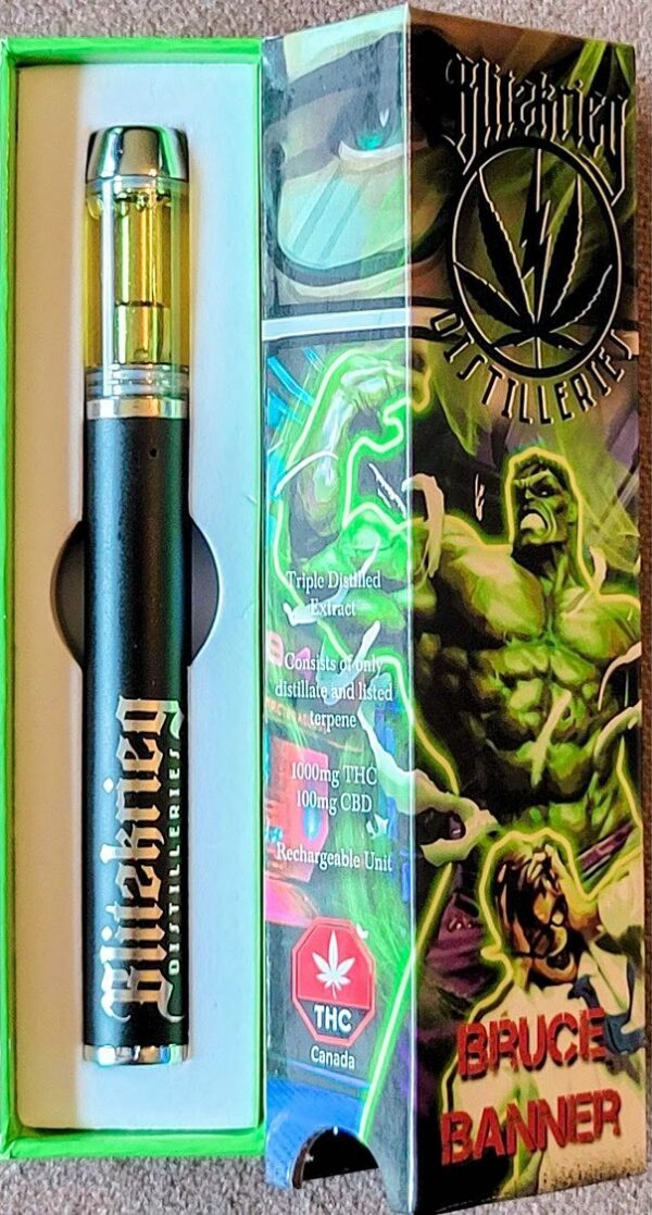 Bruce Banner Vape Pen and box product image